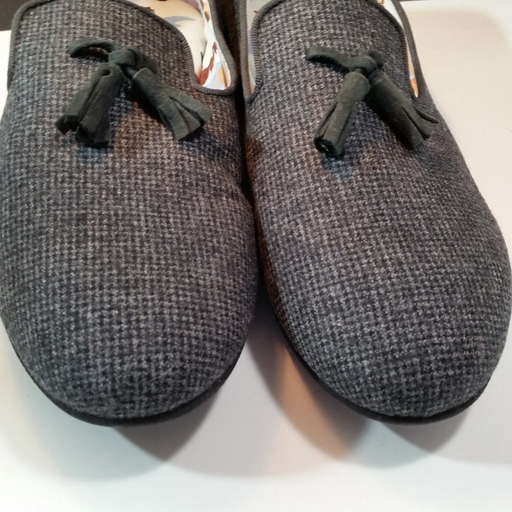 SLYPERS -  Dutch "Brothel Creepers" Beautiful Italian Slippers Sz 9.5